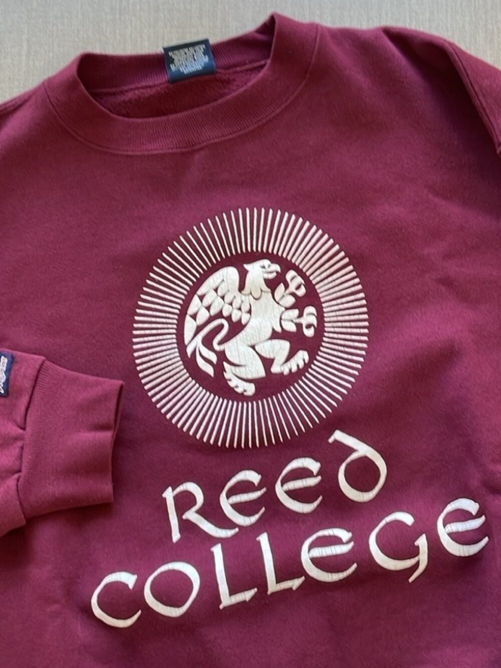 Vintage Jansport Reed College Sweatshirt (XL)